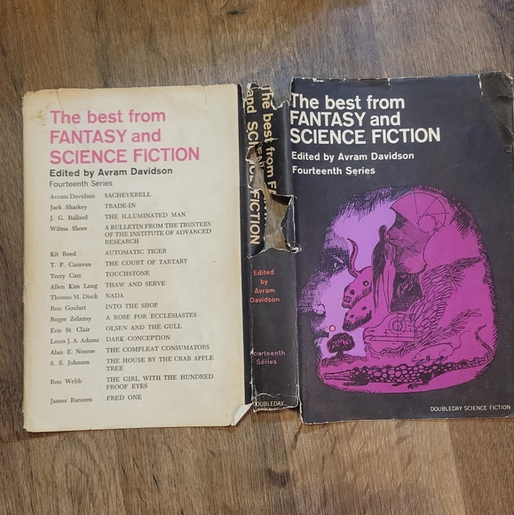 Vintage HB The Best from Fantasy and Science Fiction 14th Series 1965 - Picture 9 of 13